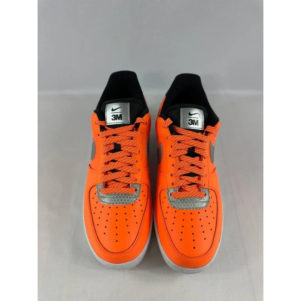 3M x Nike Air Force 1 '07 SE 'Total Orange' CT2299-800 Men's Size 9